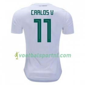 Mexico Carlos V 11 Uit Shirt WK voetbal 2018